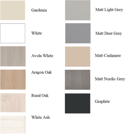 Fitted bedrooms available finishes with Hush Bedrooms Fitted bedrooms available finishes with Hush Bedrooms