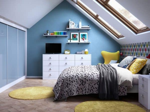 1 Panel Elegance elkin frost - bedroom design is available at Hush Bedrooms