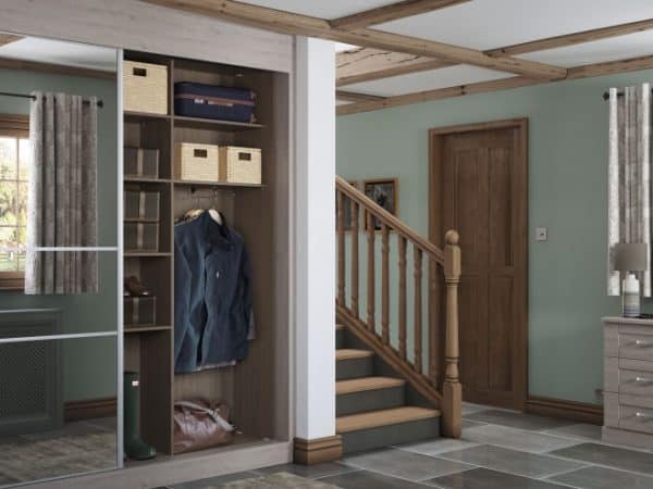 3 Panel Elegance rural oak - bedroom design is available at Hush Bedrooms