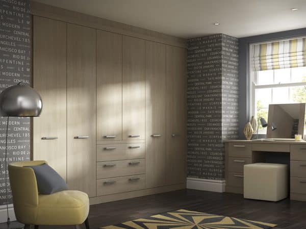 Fitted bedrooms designed by Hush bedrooms