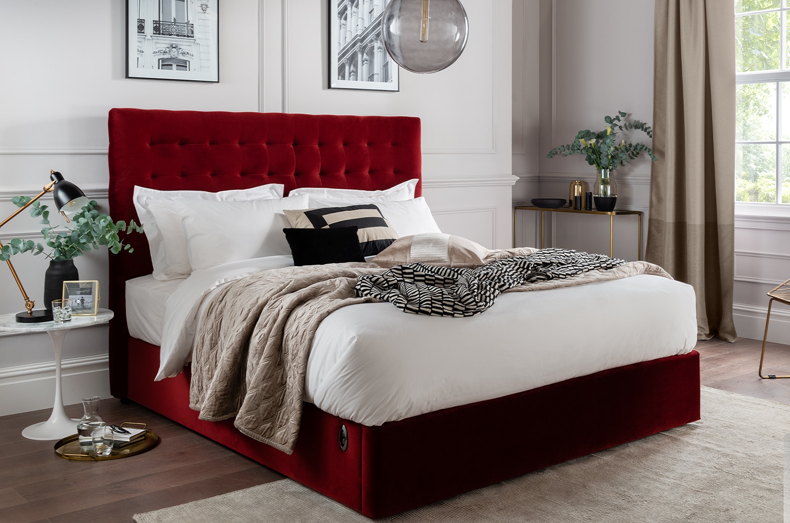 bold bed designs with Hush Bedrooms