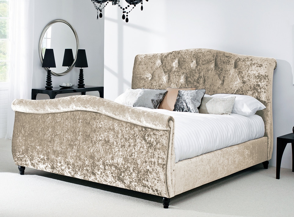 luxury upholstered beds
