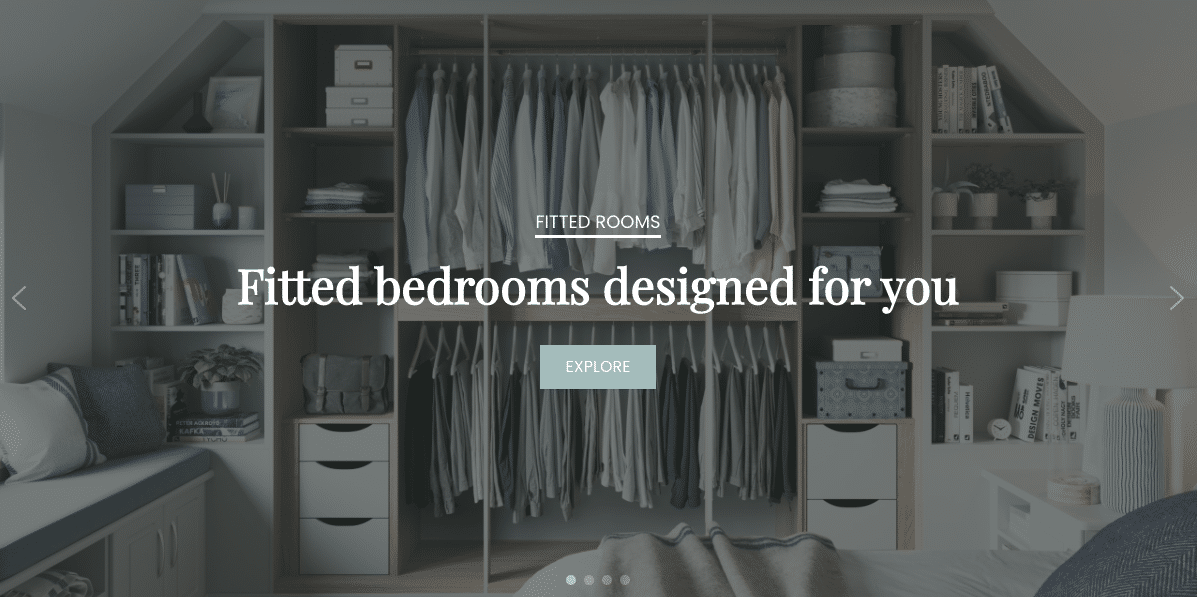 Fitted bedrooms designed for you