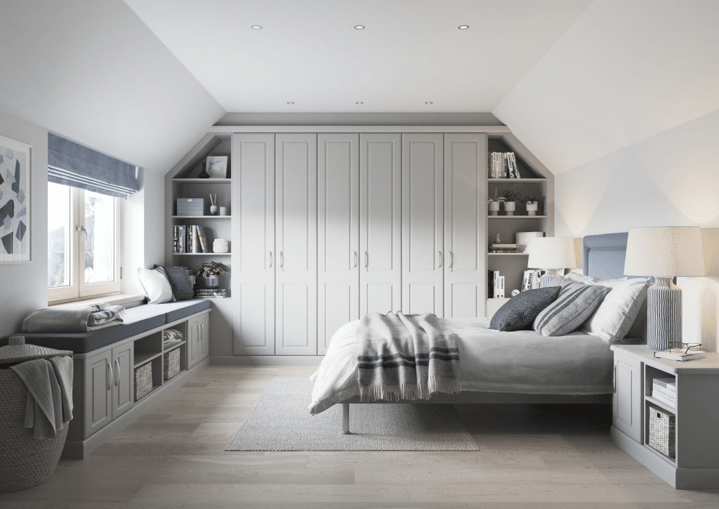 Bedroom designed in Solihull by Hush Bedroom designed in Solihull by Hush bedrooms