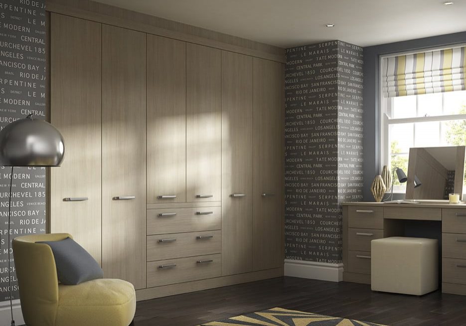 Fitted bedrooms designed by Hush bedrooms